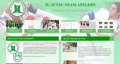 Desktop Screenshot of ju-jutsu-apelern.de